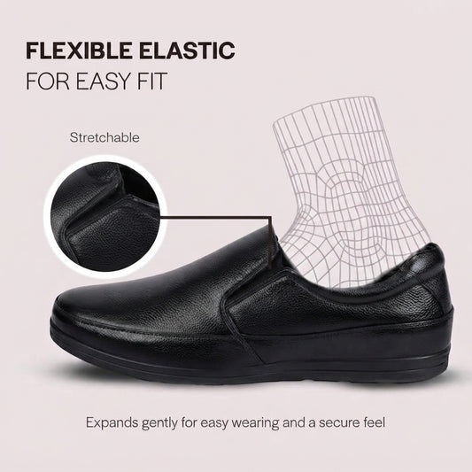 Men’s Formal Slip On Shoes for Office Wear | Comfortable Daily Work & Business Meeting Shoes | Professional Formal Footwear for Long Working Hours