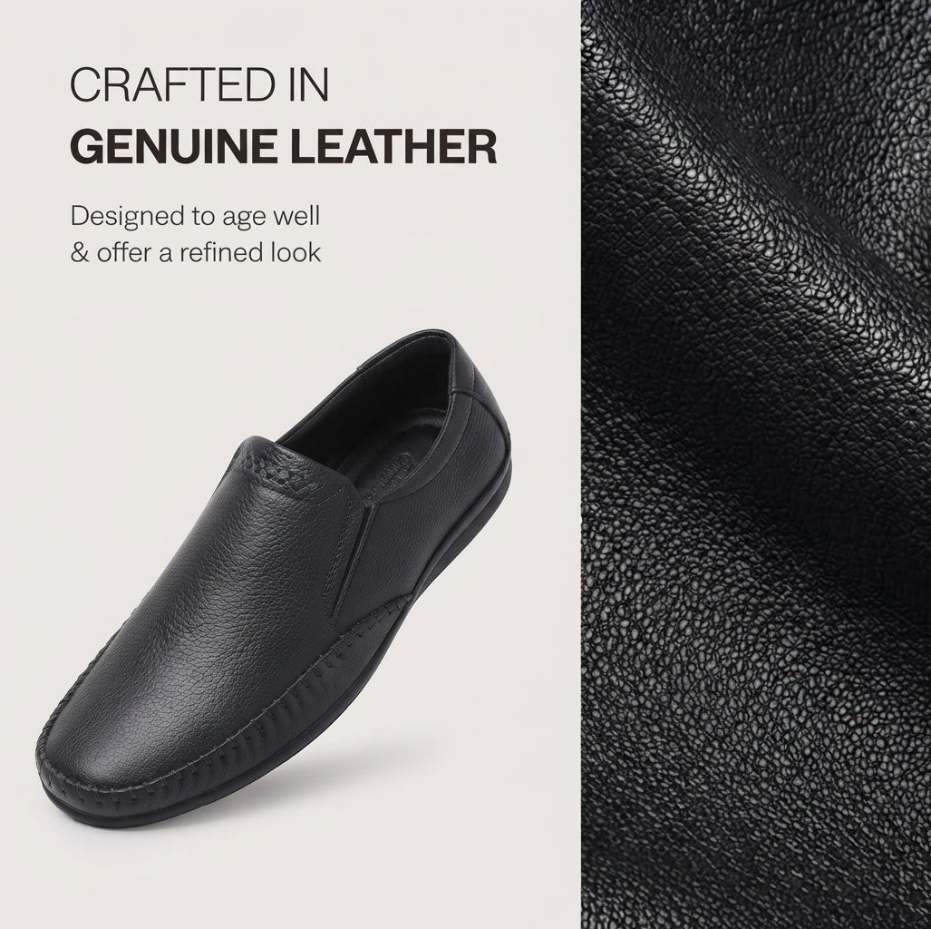 Men’s Formal Slip On Shoes for Office Wear | Comfortable Daily Work & Business Meeting Shoes | Professional Formal Footwear for Long Working Hours